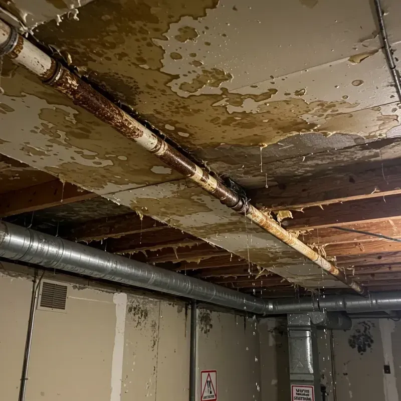 Ceiling Water Damage Repair in Santa Claus, IN